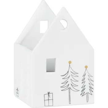 Vánoce Lucerna Räder keramika 10,5 cm