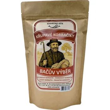 Harryho křupavé sýry Bačův výběr 4 korbáčiků