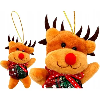 Vánoční dekorace Sob Vánoční Koule 22 cm 1 ks