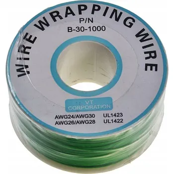 IP kamera Przewód typu kynar AWG 0.24mm zelený 200m