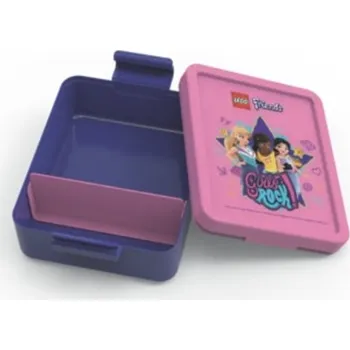 Svačinový box LEGO® Friends Girls Rock box na svačinu - fialová