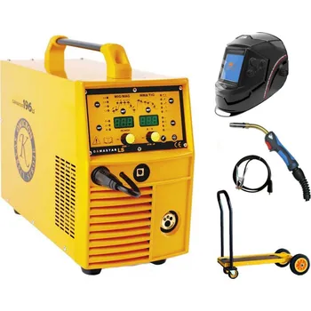 Svářečka Omicron GAMASTAR 196LS + zem + hořák + kula + vozík, záruka 3+2 roky SET PRO
