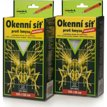 Síť proti hmyzu Moskytiéra do okna 90 cm x 150 cm