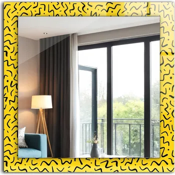 Zrcadlo Zrcadlo Coloray nástěnné čtverec 600 x 600 mm