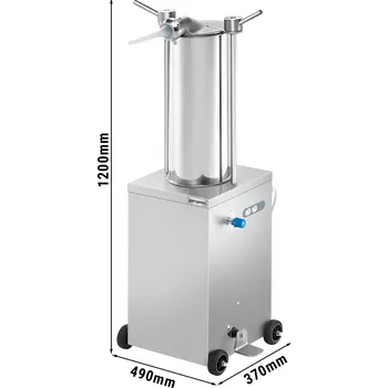 G.Gastro Hydraulická plnička klobás - 15L - stojící