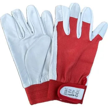 Příslušenství ke svářečce PRA-P-OR Rukavice pracovní Monter K Velikost rukavic: M = velikost 8 112018 Pracovní polokožené rukavice