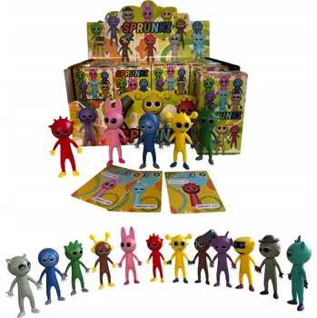 Figurka Sada 16 figurek Sprunki - sběratelské, s kartami