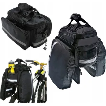 brašna na kolo Cyklistická brašna zadní Unitec VELKÁ PROSTORNÁ TAŠKA KUFR NA NOSIČ KOLA 30l
