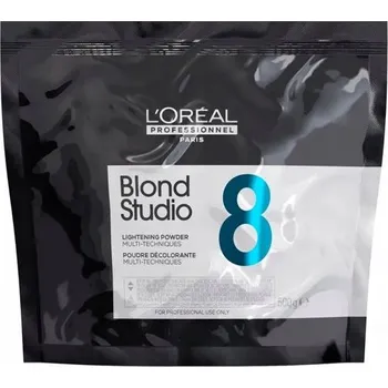 Barva na vlasy Loreal Blond Studio Lightening Powder Multi-Tech zesvětlující pudr 500g