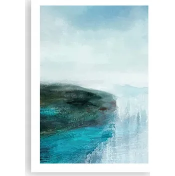 Obraz Plakát bez rámu do obýváku ložnice 50x70 abstrakce moderní módní obraz