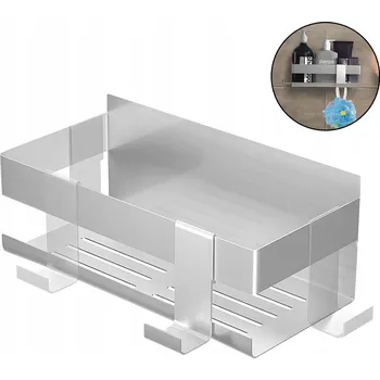 Drátěná police Sprchová polička bez vrtání, sprchový košík, sprchová polička