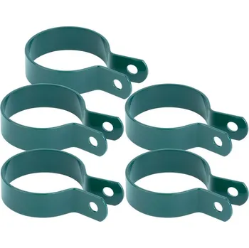Příslušenství pro plot Strend Pro Svorka METALTEC, 48 mm, zelená, RAL6005, pro kulatý sloupek, balení 5ks