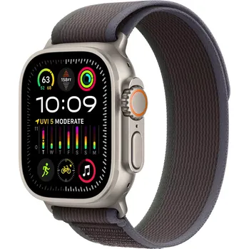Fitness náramek Apple Watch Ultra 2 Titanium B/BKTrail Loop S/M MRF53CS/A