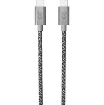 Datový kabel Epico Braided USB-C / USB-C 1,8 m