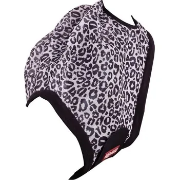 Koňská maska proti hmyzu Maska proti hmyzu PREMIERE Animal Print bez uší leopard PONY