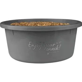 Miska pro psa Miska na krmivo WALDHAUSEN s víkem grey (S)