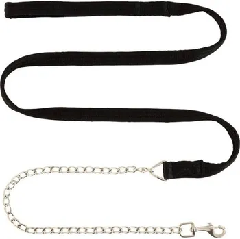 Vodítko pro psa Vodítko s řetízkem PREMIERE Super Soft black