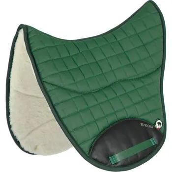 Podsedlová dečka BURIONI Cotton/Wool Endurance green 16"