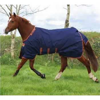 Jezdectví Lehká výběhová deka BUCAS X-Range Turnout Light navy 125cm
