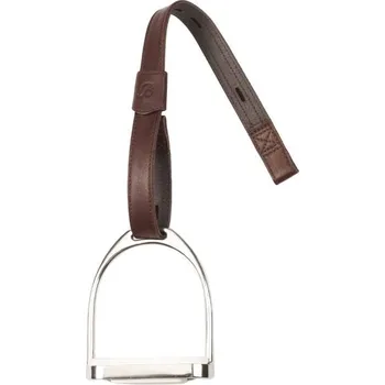 Drezurní třmenové řemeny BATES brown 70cm