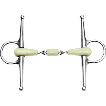 Udidlo pro koně Udidlo roubík FEELING Flexi dvakrát lomené 13,5cm