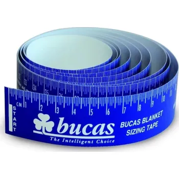 metr BUCAS Metr na měření velikosti dek
