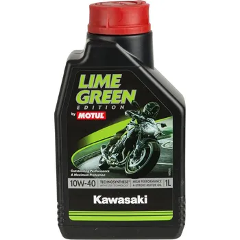 Motorový olej Motul Lime Green Kawasaki Olej 10W40 1L