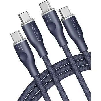 Datový kabel Voltme Powerlink Rugg CTC 5A/100W 1,8m Blue