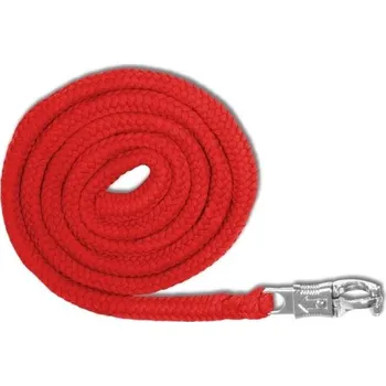 Vybavení pro koně Vodítko WALDHAUSEN Eco panic karabina red