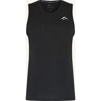 Pánské tílko Nike Pánské Běžecké Tričko Solar Chase, černá, XXL