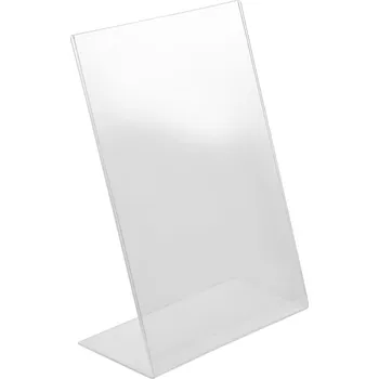 Olympia Nakloněný stojan na menu akrylový A4