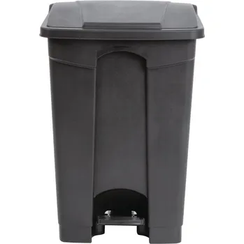 Odpadkový koš Jantex kuchyňský koš s pedálem černý 45l