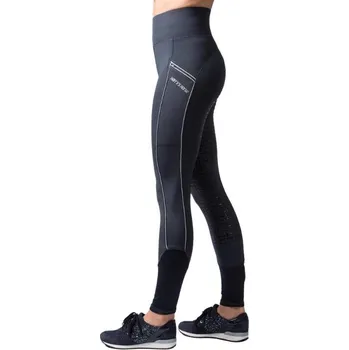 Jezdecké kalhoty Dámské jezdecké legíny HARRY'S HORSE EquiTights full grip modré (42)