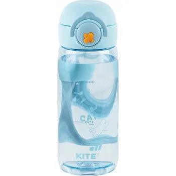 Láhev Láhev na pití do školy Láhev na vodu Kite 480 ml modrá