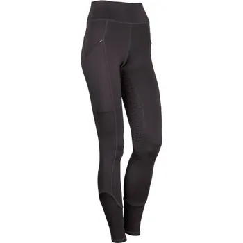 Jezdecké kalhoty Dámské jezdecké legíny HARRY'S HORSE Avatar full grip šedé (32)