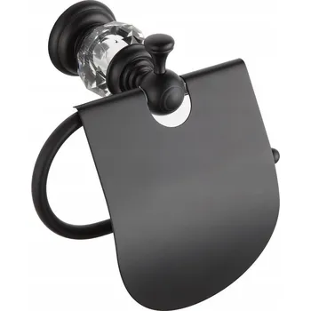 MEXEN ESTELA DRŽÁK TOALETNÍHO PAPÍRU S KRYTEM ČERNÝ