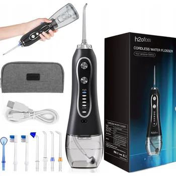 Péče o chrup ELEKTRICKÝ ZUBNÍ IRIGÁTOR ORAL 5 REŽIMŮ 5 TRYSKEK PROFESIONÁLNÍ