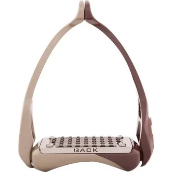 Třmeny BR AeroTech brown/titanium 12cm