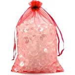 Dárkový pytlík 17x23 cm organza - 100 ks - 12 červená