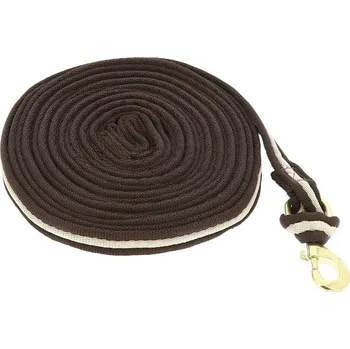 Lonž NORTON Padded čokoládová/béžová 8m