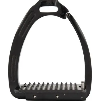 Bezpečnostní třmeny BR Lavarone black/black 12cm