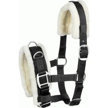 Lonžovací obnosek USG s beránkem černý COB/FULL