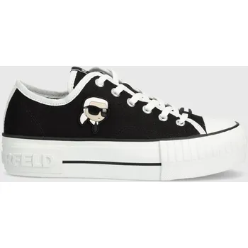 Dámské tenisky Karl Lagerfeld Kampus Max NFT KL60424.900 černé