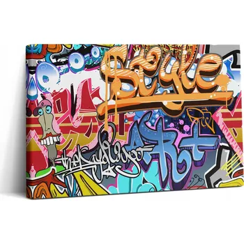 Obraz Foto Obraz Canvas Nástěnná Dekorace Do Kuchyně Street Art Graffiti 30x20