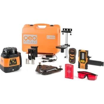 Měřící laser FL 245HV pro vodorovnou i svislou rovinu a sklon v osách X a Y s přijímačem FR 80 mm