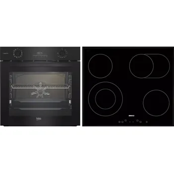 Sporák Beko BBIS17300BCS + HIC64403T