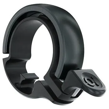 Příslušenství pro cyklistiku Zvonek Knog Oi Classic Large, černá