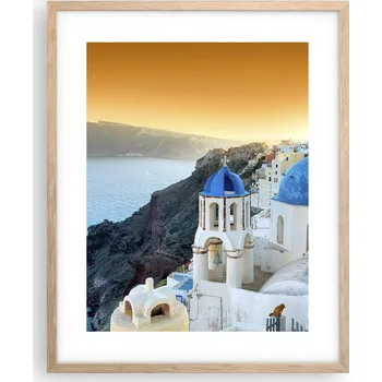 Obraz Obraz plakát na zeď v rámu světlý dub 40x50 krajina plakáty do obývacího pokoje