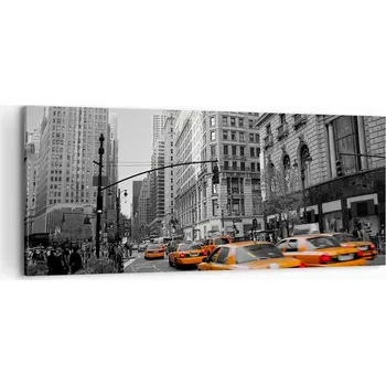 Obraz Foto obraz na plátně canvas 100x40 město obývací pokoj ložnice na zeď velký