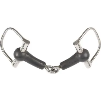 Udidlo pro koně Udidlo déčko HARRY'S HORSE Rubber jednou lomené 20mm/11,5cm
